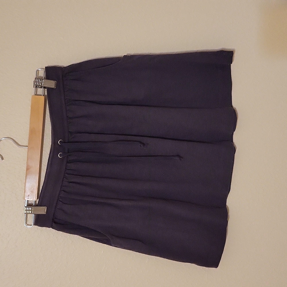 Anthropologie grey casual skirt with pockets, XS